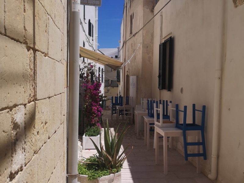 Affittasi bilocale  arredato con patio ad Otranto Otranto